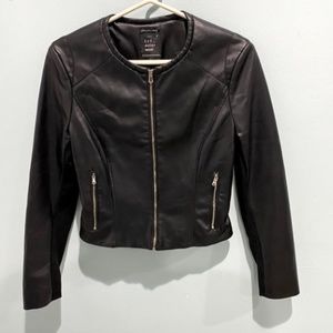 Zara Women Faux Leather Jacket